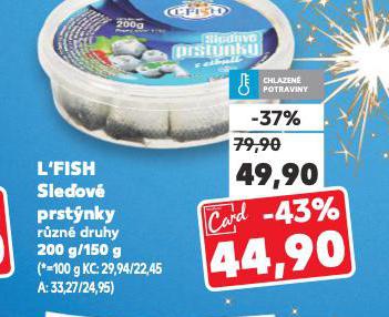 L'FISH SLE�OV� PRST�NKY