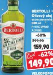 BERTOLLI EXTRA VIRGIN OLIVOV� OLEJ