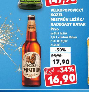 PIVO VELKOPOPOVICK� KOZEL