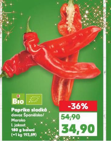 BIO PAPRIKA SLADK�