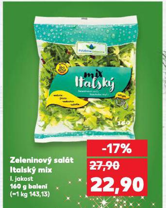 ZELENINOV� SAL�T ITALSK� MIX