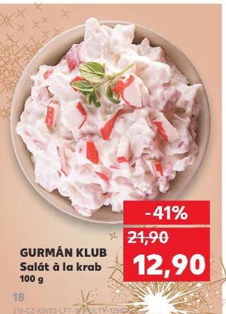 GURM�N KLUB SAL�T � LA KRAB