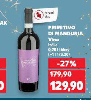 PRIMITIVO DI MANDURIA