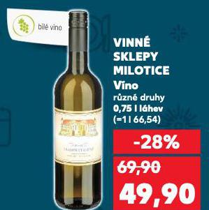 VINN� SKLEPY MILOTICE