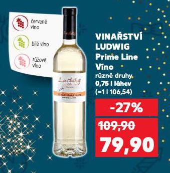 VINA�STV� LUDWIG PRIME LINE V�NO