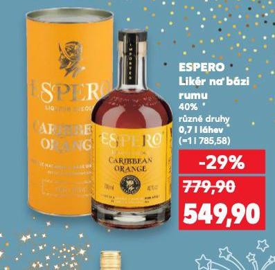 ESPERO LIK�R NA B�ZI RUMU