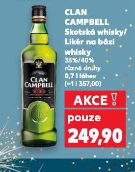 CLAN CAMPBELL LIK�R NA B�ZI WHISKY