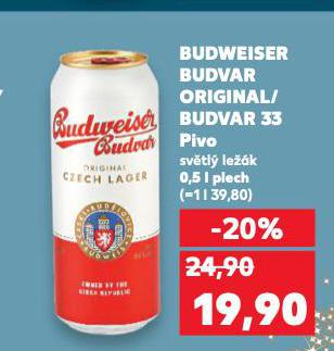 PIVO BUDVAR 33