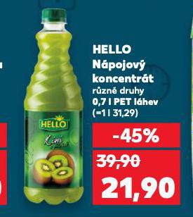 HELLO N�POJOV� KONCENTR�T