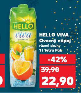 HELLO VIVA OVOCN� N�POJ