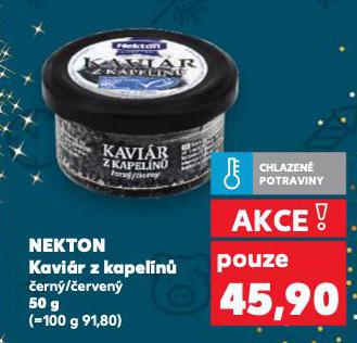NEKTON KAVI�R Z KAPEL�N�
