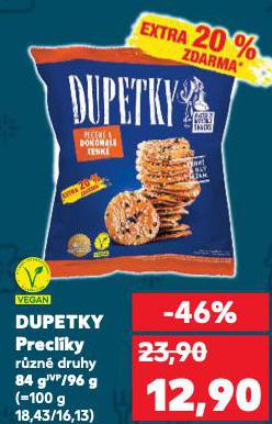DUPETKY PRECL�KY
