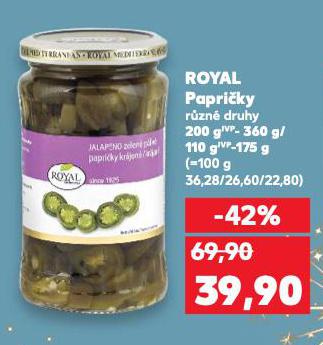 ROYAL PAPRI�KY