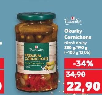 OKURKY CORNICHONS