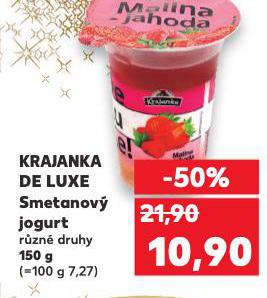 KRAJANKA DELUXE SMETANOV� JOGURT