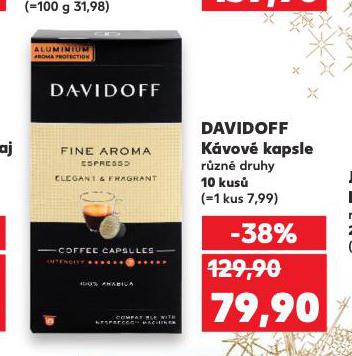 DAVIDOFF K�VOV� KAPSLE