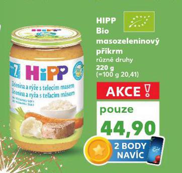 HIPP BIO MASOZELENINOV� P��KRM