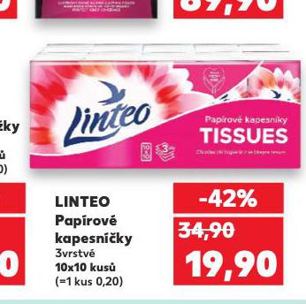 LINTEO PAP�ROV� KAPESN�KY