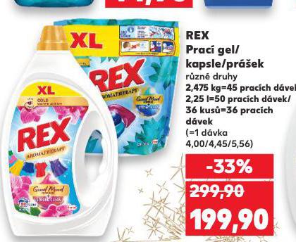 REX PRAC� KAPSLE