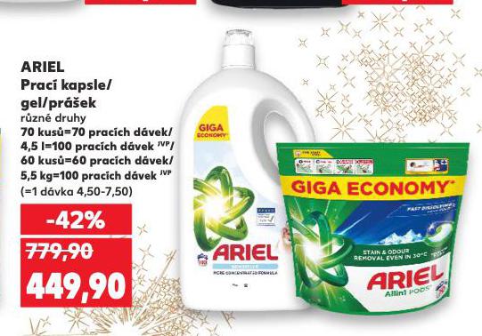 ARIEL PRAC� KAPSLE