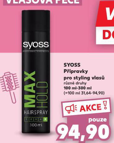 SYOSS P��PRAVKY NA STYLING VLAS�