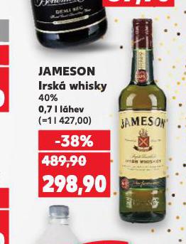 JAMESON IRSK� WHISKY