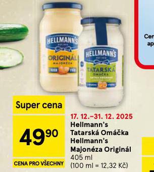 HELLMANN�S TATARSK� OM��KA, MAJON�ZA