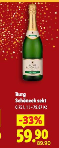BURG SCH�NECK SEKT