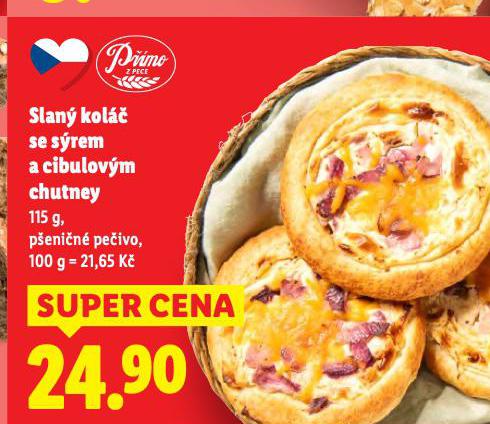 SLAN� KOL�� SE S�REM A CIBULOV�M CHUTNEY