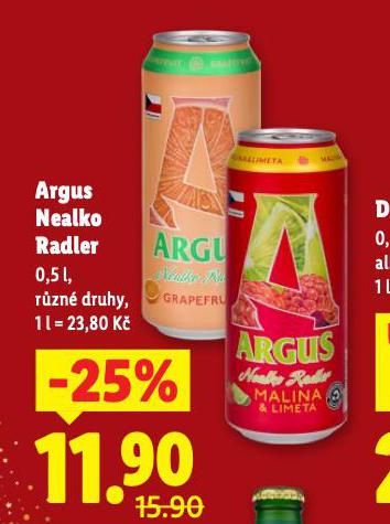 PIVO ARGUS NEALKO RADLER