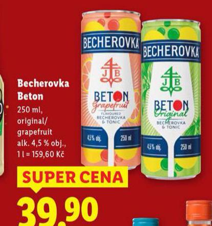 BECHEROVKA BETON