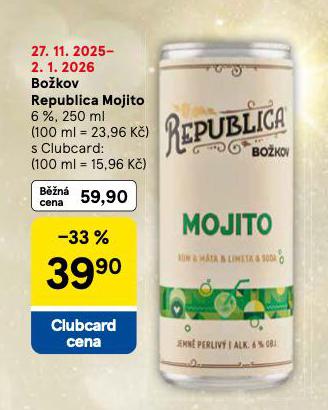 BO�KOV REPUBLICA MOJITO