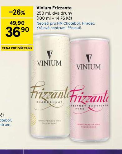 VINIUM FRIZZANTE