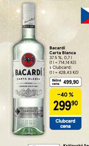 BACARDI CARTA BLANCA