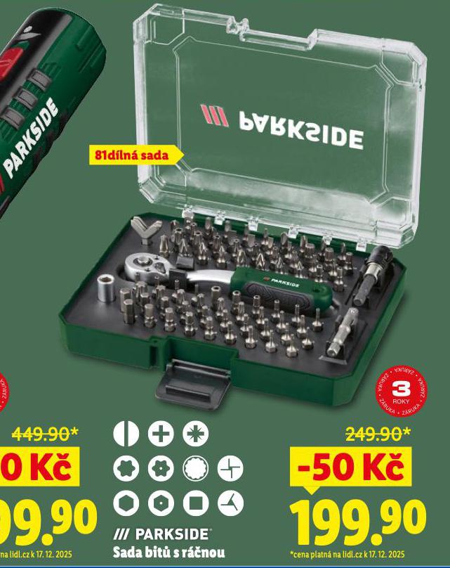 PARKSIDE SADA BIT� S R��NOU