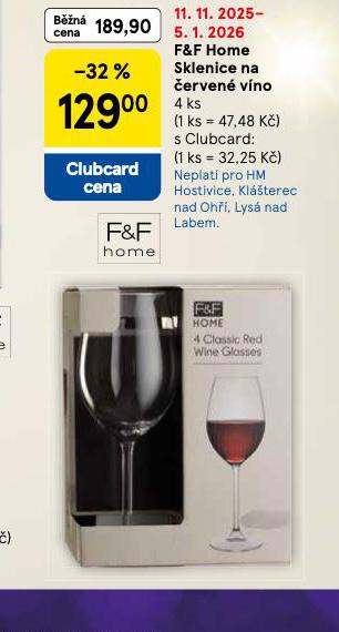 SKLENICE NA �ERVEN� V�NO