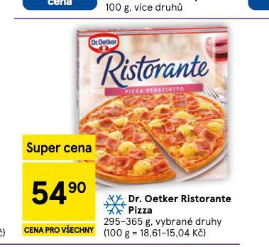 DR. OETKER PIZZA RISTORANTE