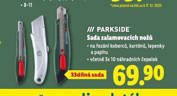 PARKSIDE SADA ZALAMOVAC�CH NO��