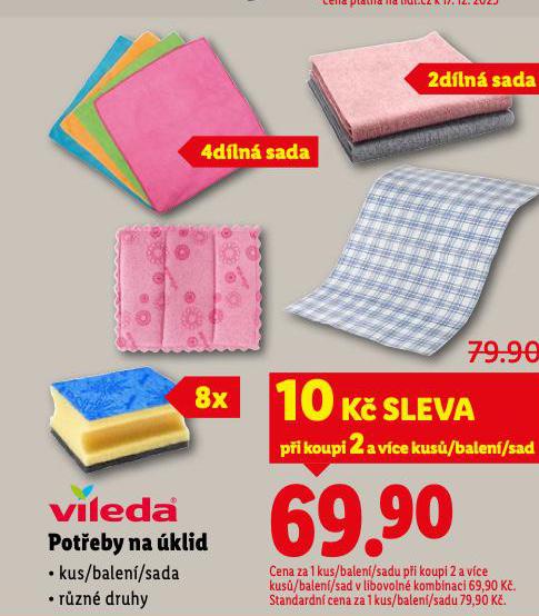 VILEDA POT�EBY NA �KLID