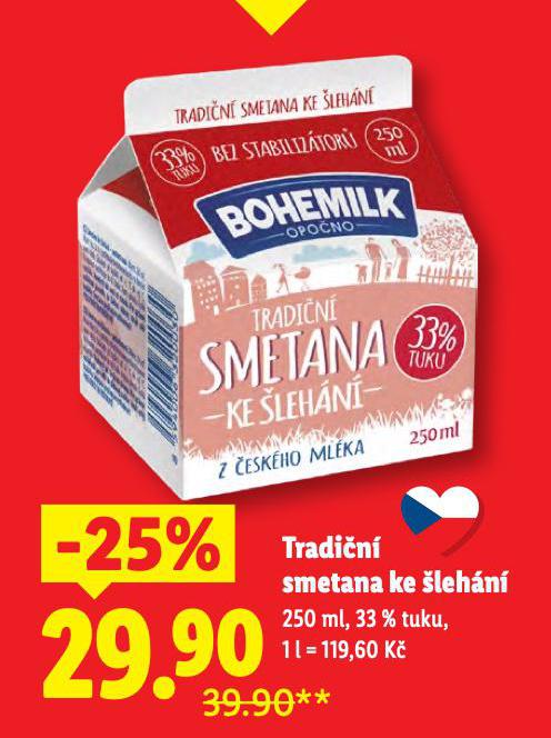 BOHEMILK TRADI�N� SMETANA KE �LEH�N�