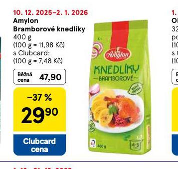 AMYLON BRAMBOROV� KNEDL�KY