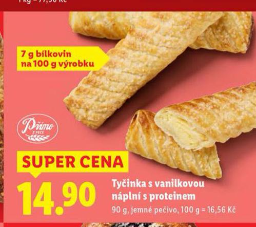 TY�INKA S VANILKOVOU N�PLN� S PROTEINEM