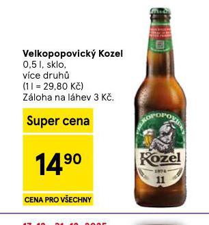 PIVO VELKOPOPOVICK� KOZEL 11