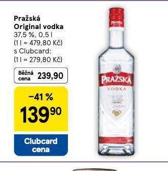 PRA�SK� ORIGINAL VODKA