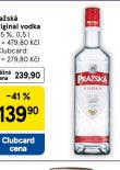 PRA�SK� ORIGINAL VODKA