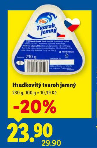 HRUDKOVIT� TVAROH JEMN�
