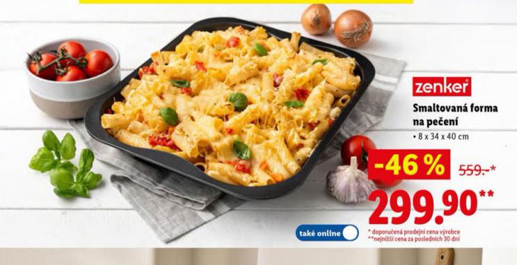 SMALTOVAN� FORMA NA PE�EN�