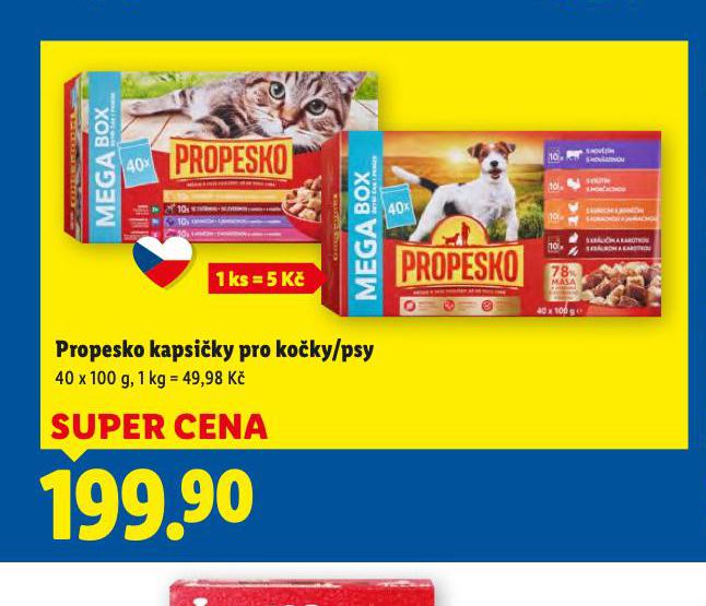 PROPESKO KAPSI�KY PRO PSY