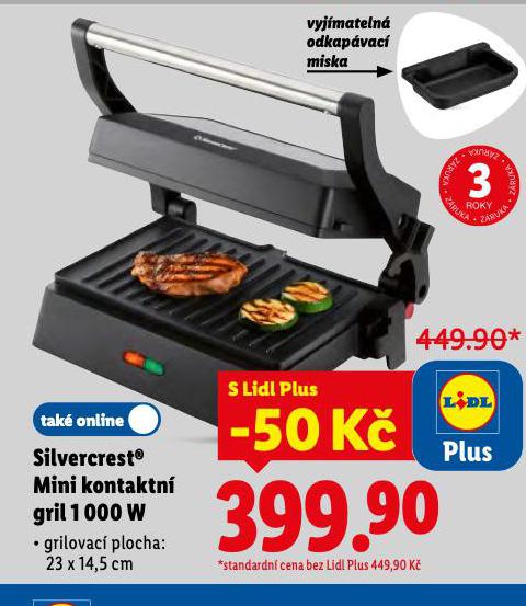 MINI KONTAKTN� GRIL 1000 W