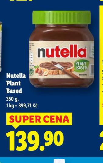 NUTELLA PLANT BASED